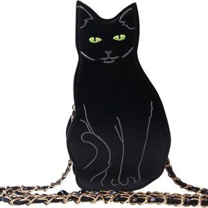 Womens Girls Black Purse Crossbody Bags Shoulder Bags Clutch Bags